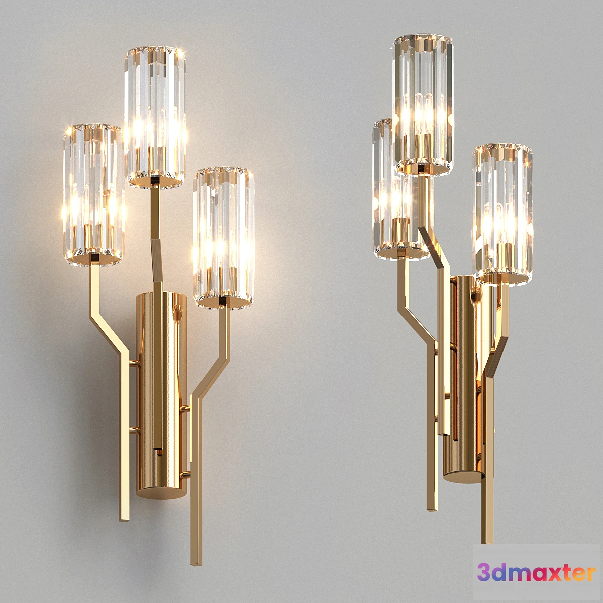 1448874 - Irlin Trio Wall lamp 3D Max