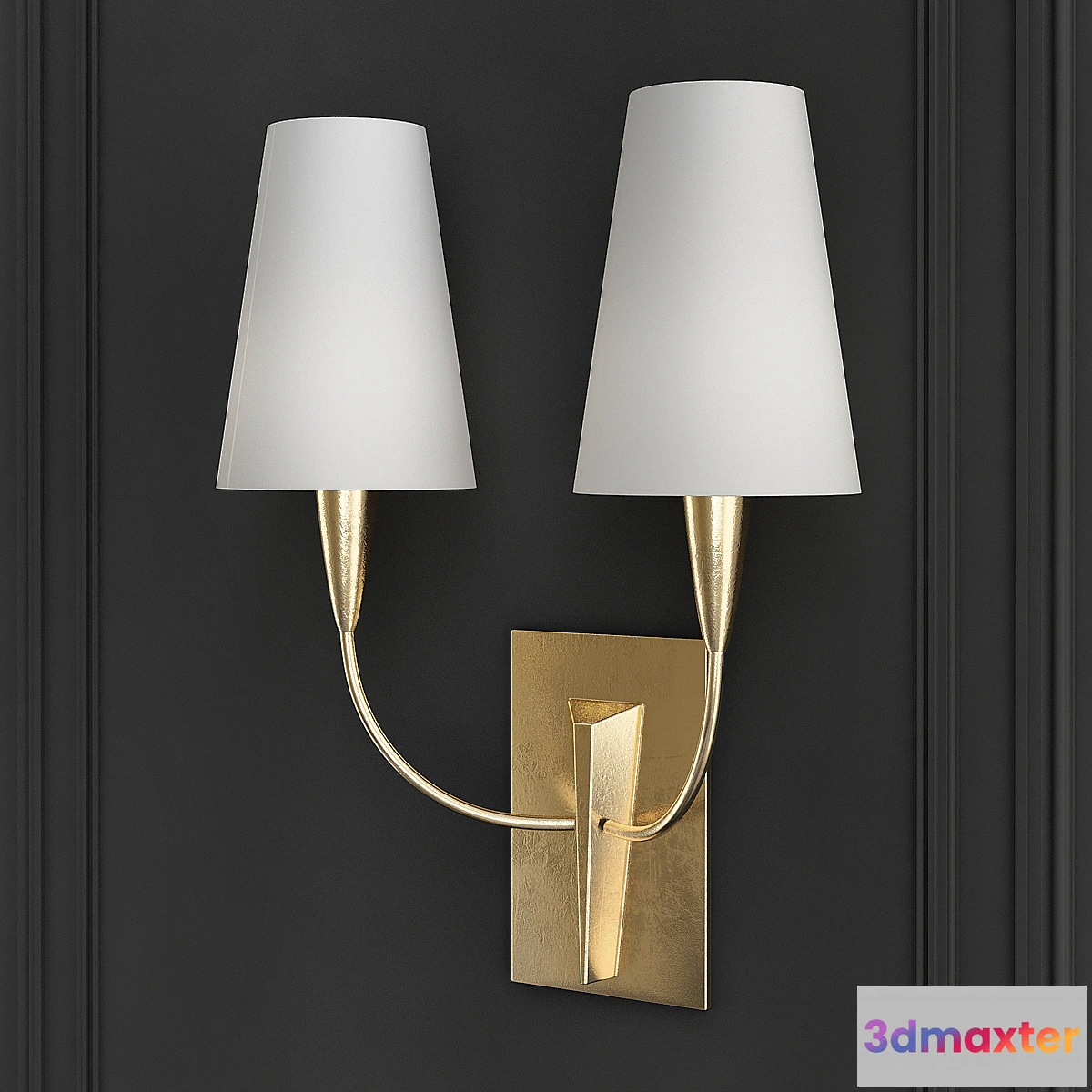 1449494 - Hudson valley wall lamp 3D Max