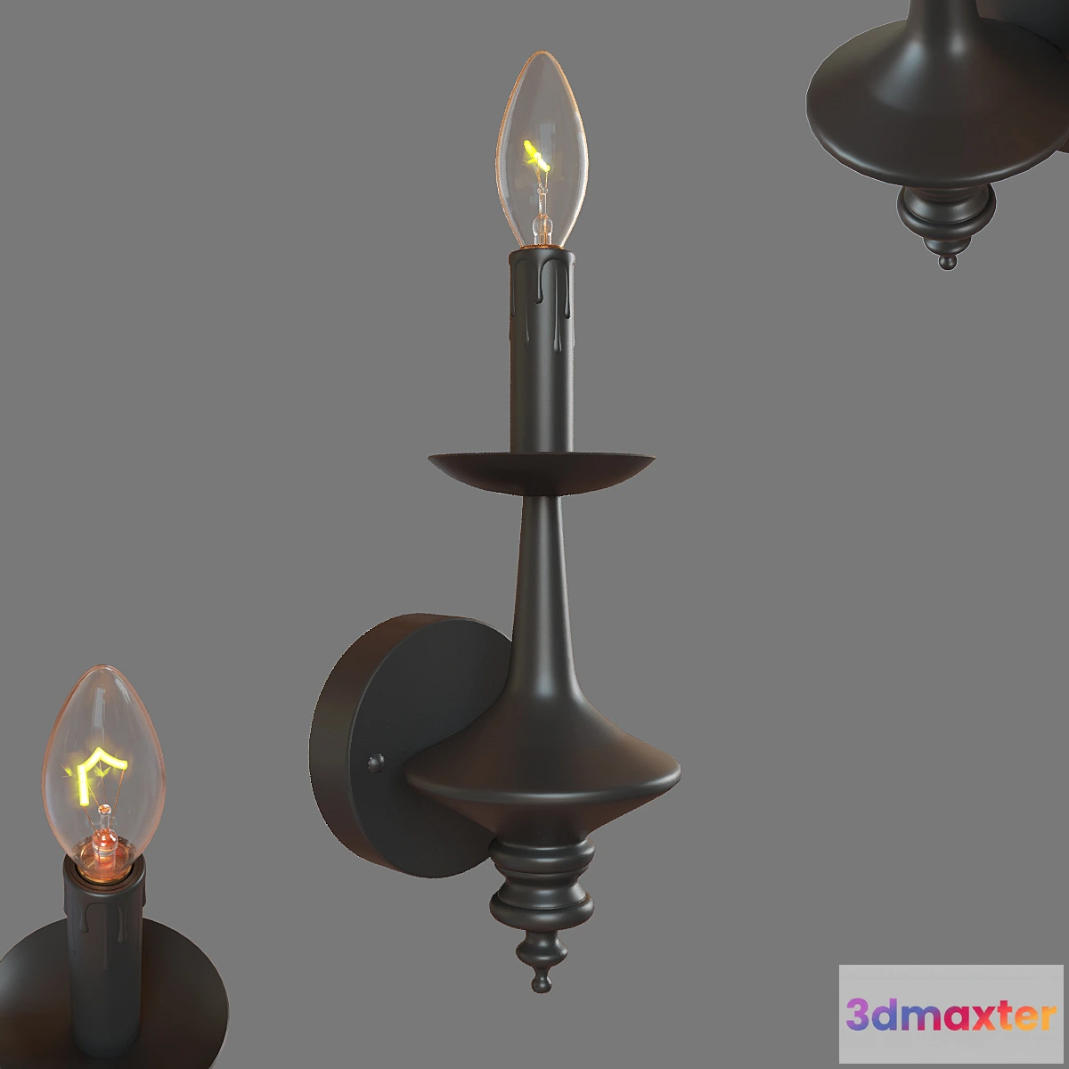 1451162 - Divinare 8121_01 AP-1 _ Castle LOFT1862-1W 3D Max