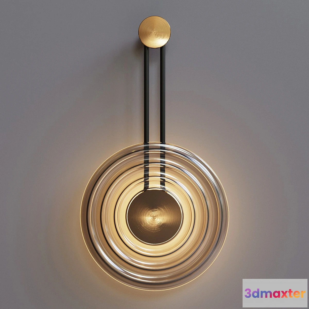 1451294 - Sconce Chelsom Wall Solar Black Bronze 3D Max