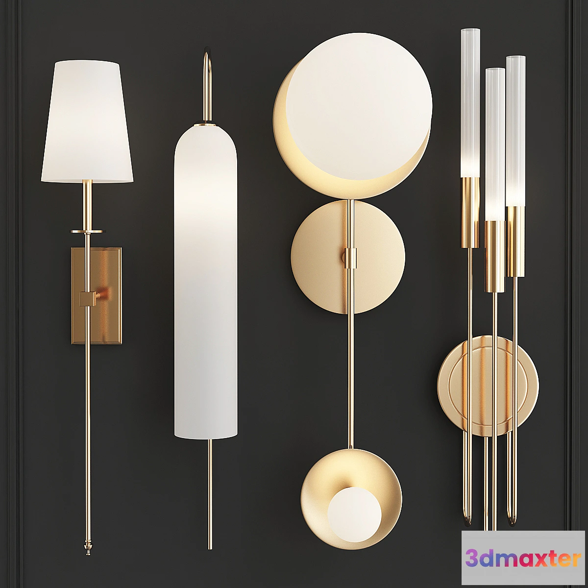 1452650 - Wall Sconce Collections 3D Max