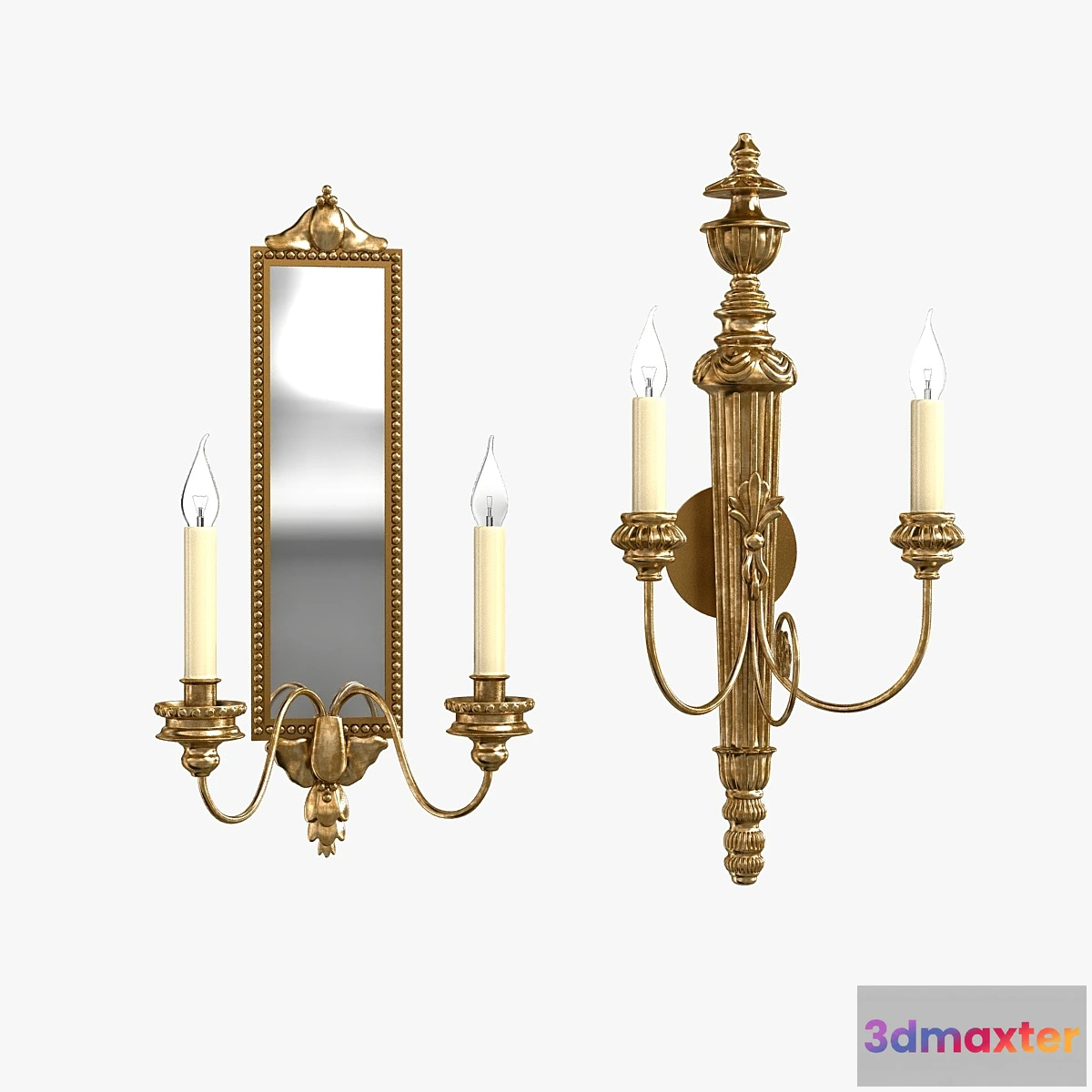 1452694 - Vaughan Granville and Saltram wall light 3D Max