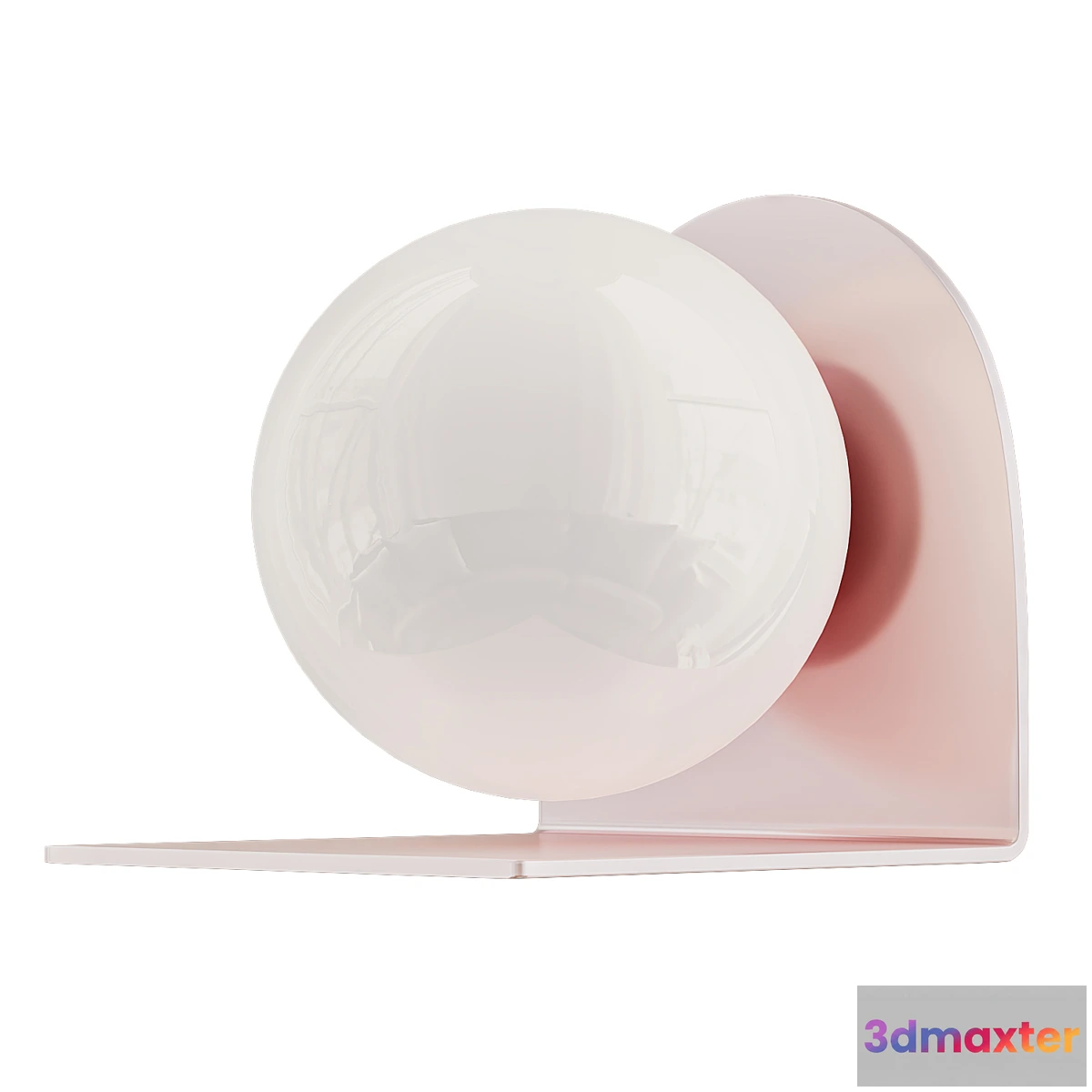 1456214 - White globe 3D Max