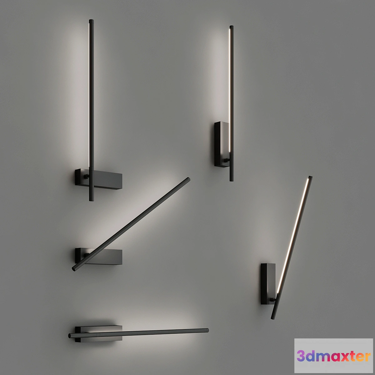 1457944 - TUBS Wall lamp 3D Max