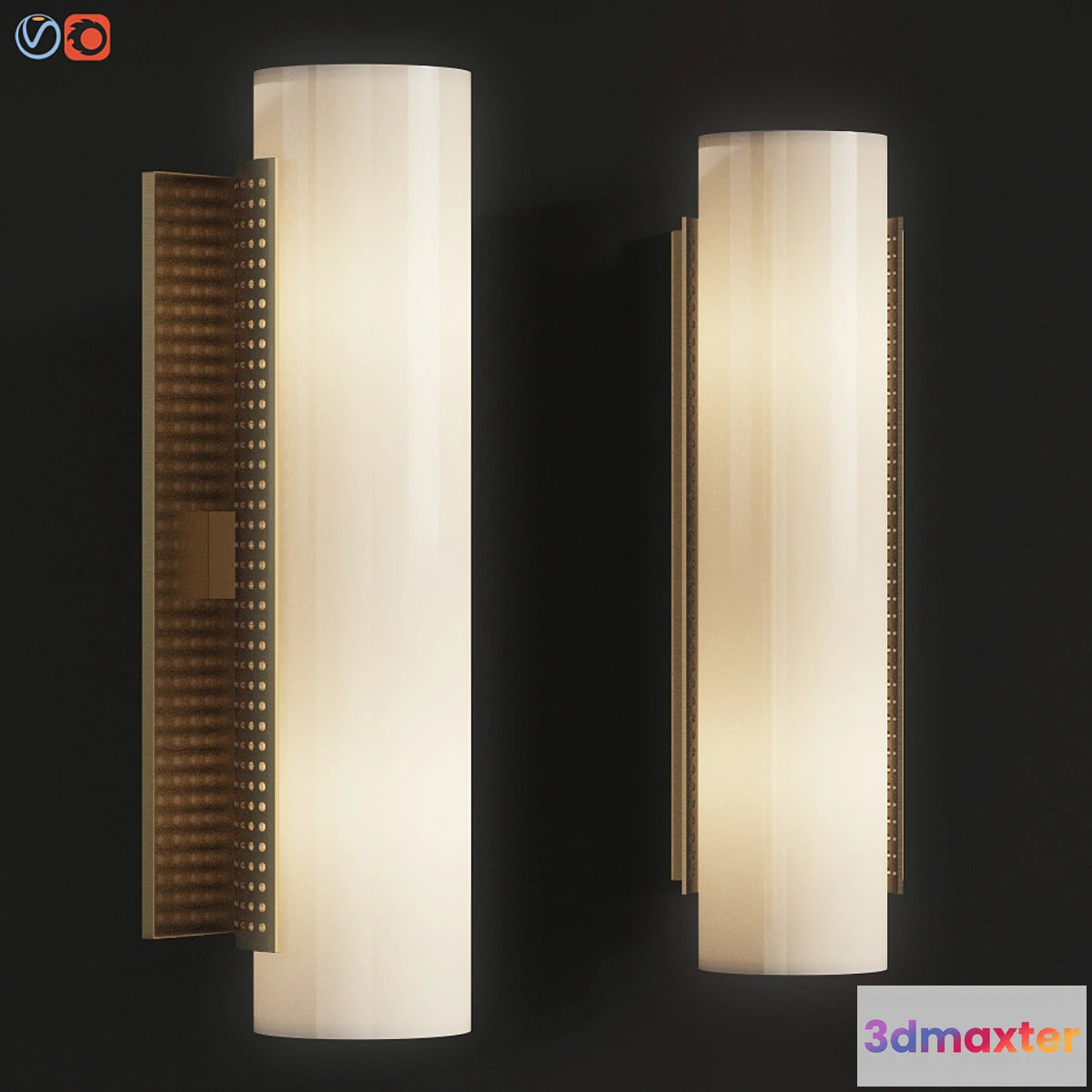 1458524 - Precision Tube Sconce - kellywearstler 3D Max