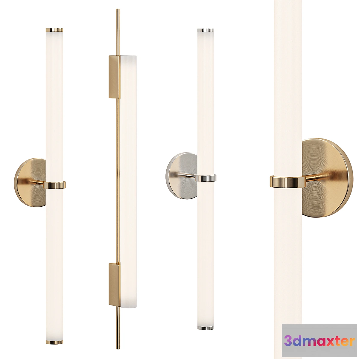 1461266 - sconce MAYTONI AXIS MOD106WL-L16G3K 3D Max