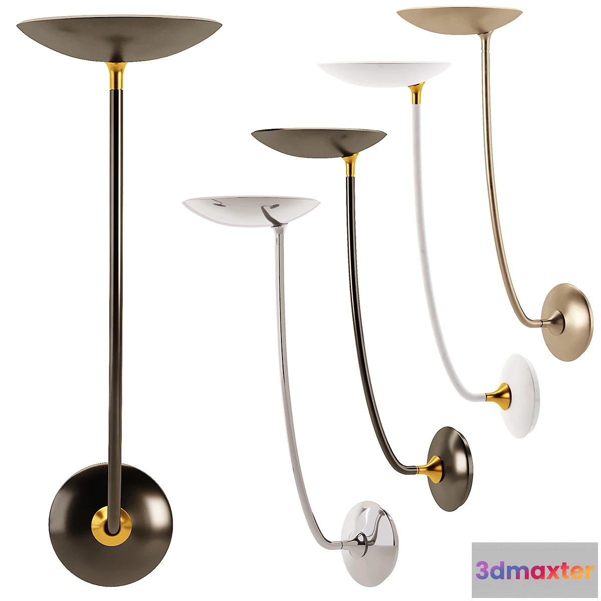 1461300 - Visual Comfort & Co Wall Lamp Keira Collection Keira Large Sconce. 3D Max