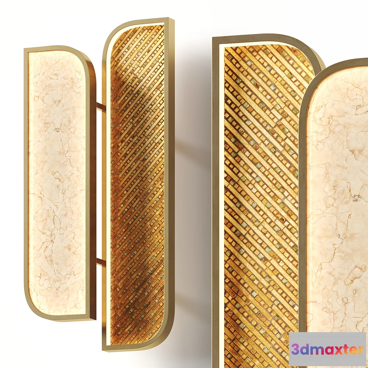 1463234 - Sicis - Visconti Wall Sconce 3D Max