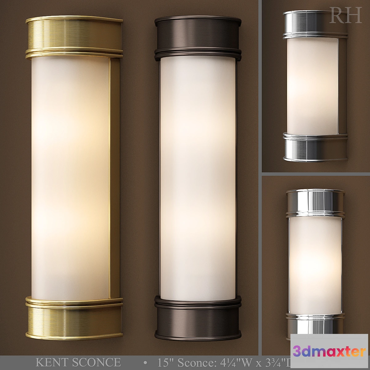 1463412 - Kent sconce 3D Max