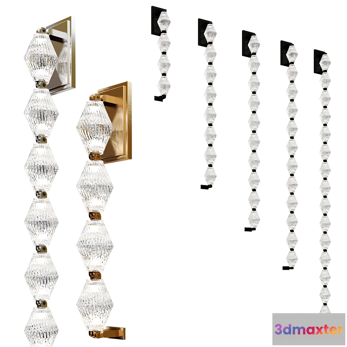 1464410 - COLLIER wall sconce collection 3D Max