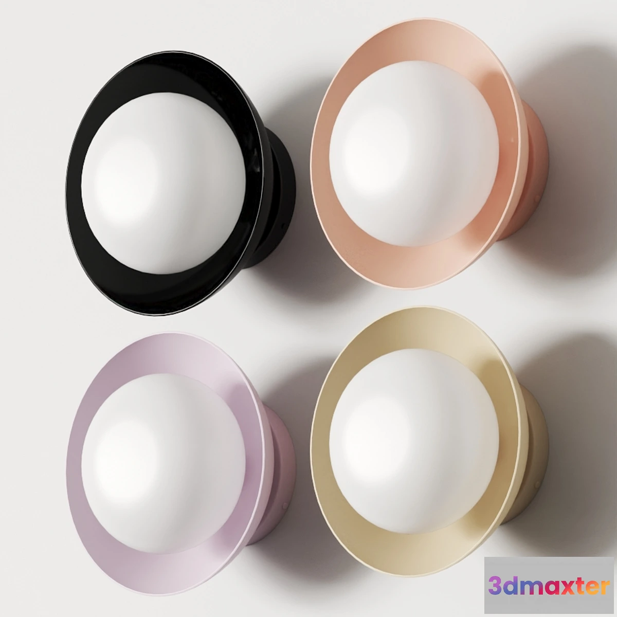 1465744 - Luminaire Authentik Nube Danoise Wall Lamp 3D Max