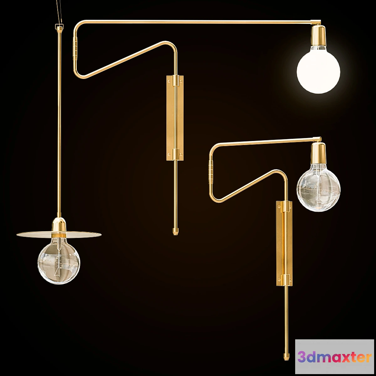 1466426 - House doctor lamps 3D Max