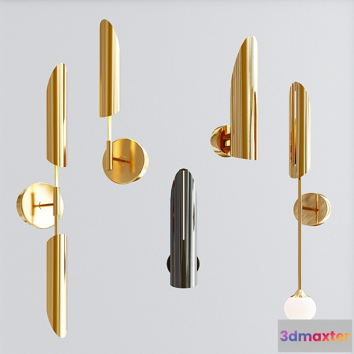 1466626 - GERD wall light collection 3D Max