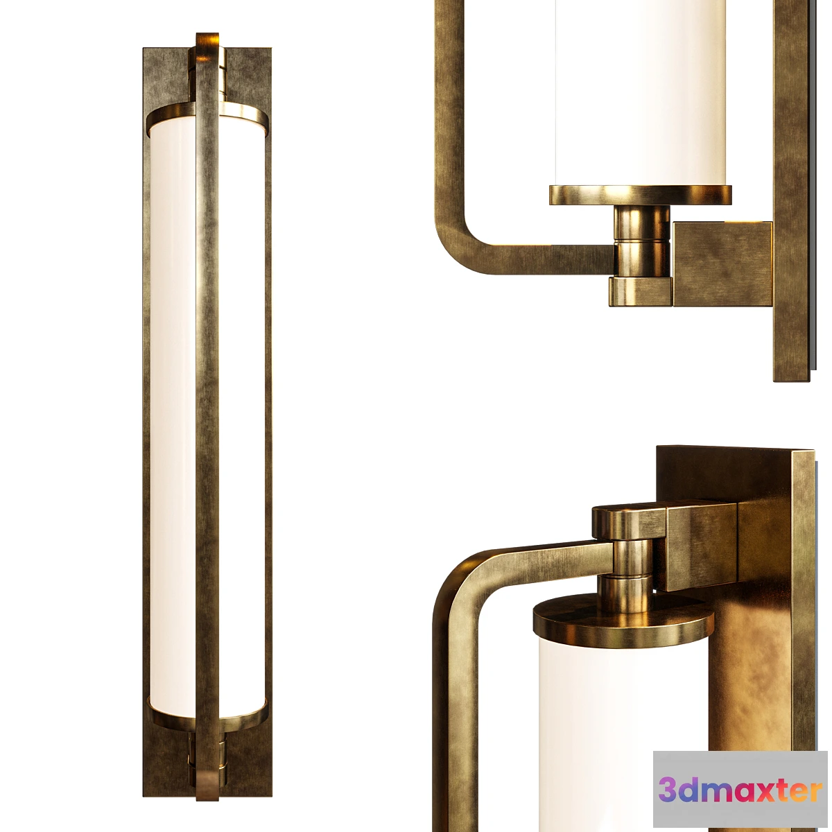 1467602 - Keeley Tall Pivoting Sconce by Circa Lighting 3D Max