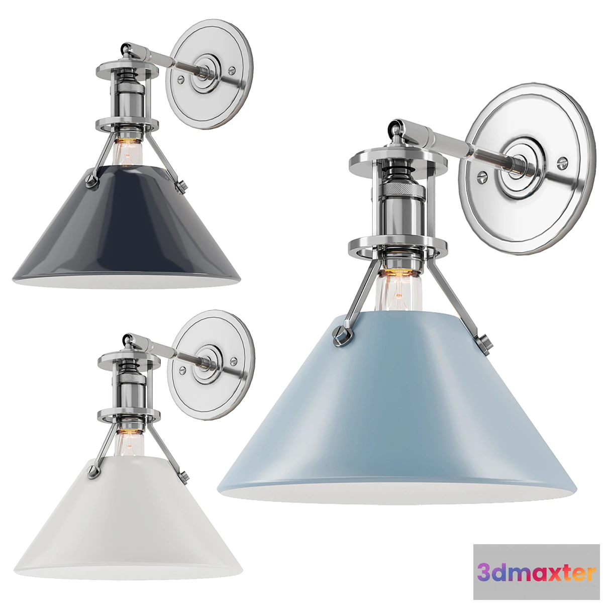 1467882 - lamp painted 3D Max