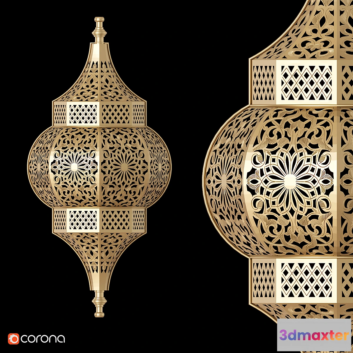 1468088 - Dizi Wall Light Shade MWL808 3D Max