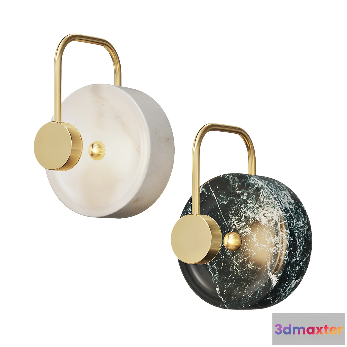 1468092 - Marble Wall Lamp Gottby 3D Max