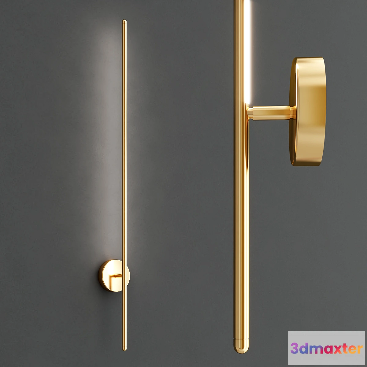 1470646 - CRYSTAL LUX VERDE wall lamp 3D Max