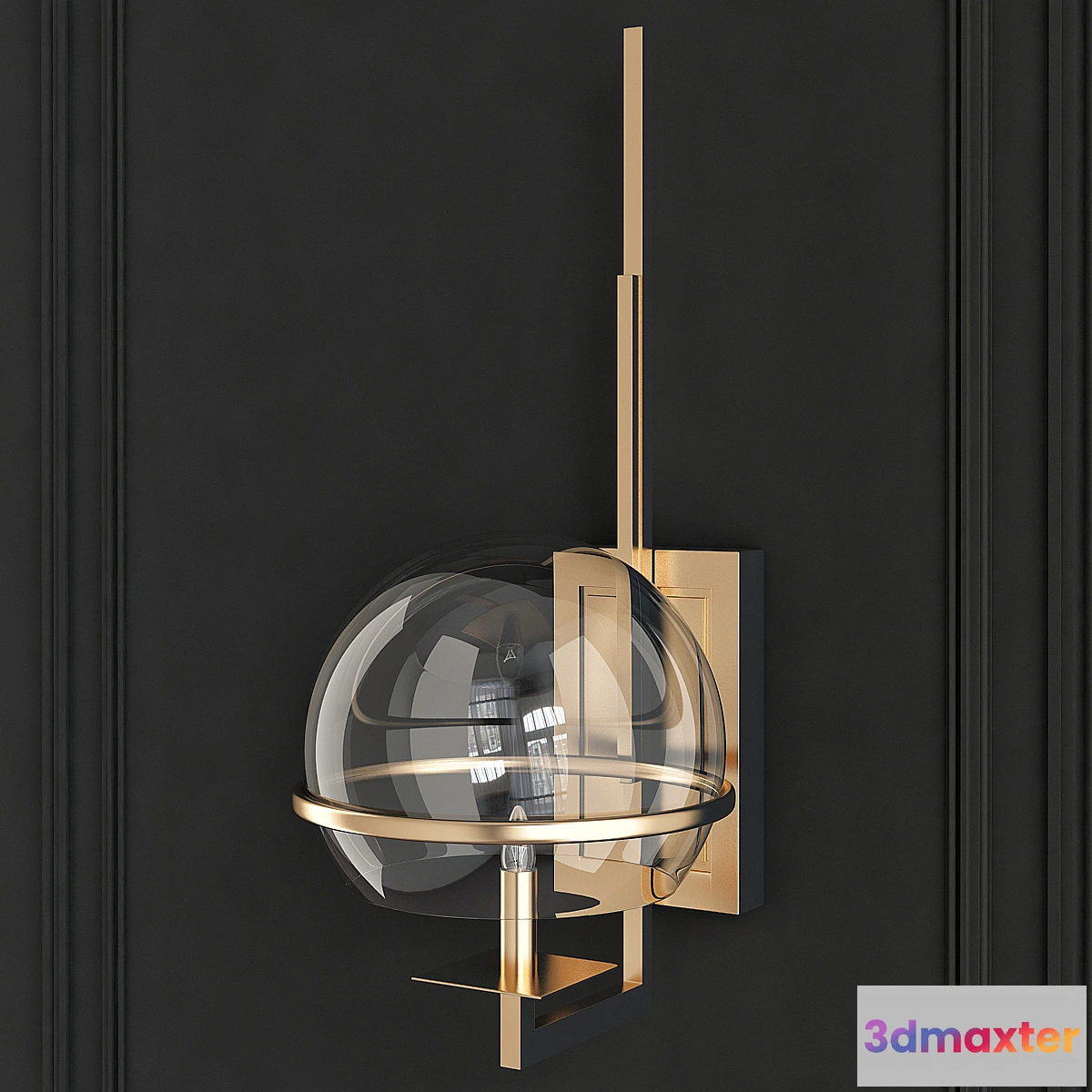 1471874 - Saturn 1-Light Wall Sconce See More by Regina Andrew 3D Max