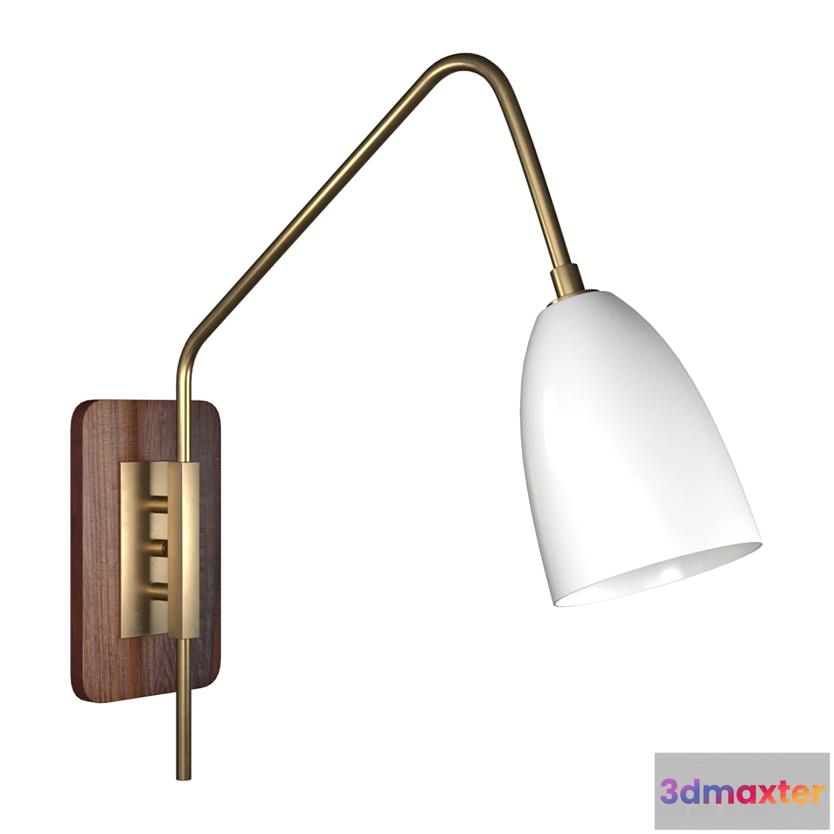 1474002 - Elska Wall Mount Lamp by Blueprint Lighting Sconce 3D Max