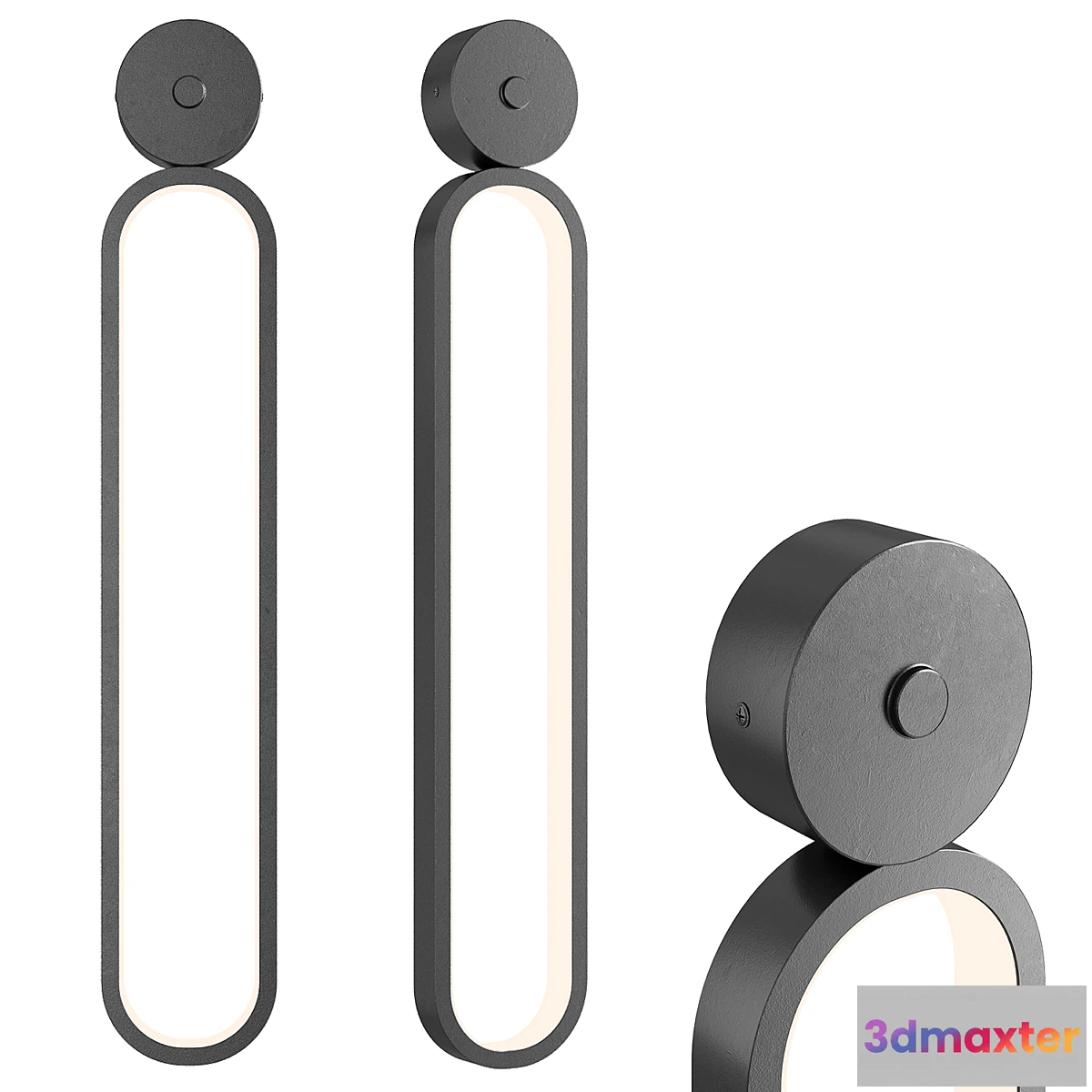 1474582 - Wall lamp LUMION APOLLO 3D Max