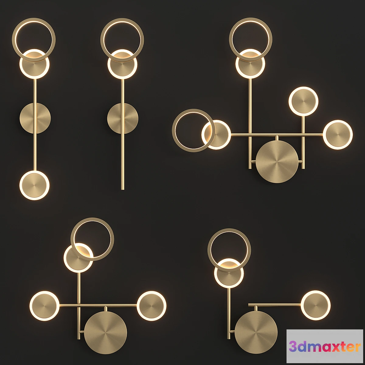 1475500 - Lampatron - luminaire series ZINGY 3D Max