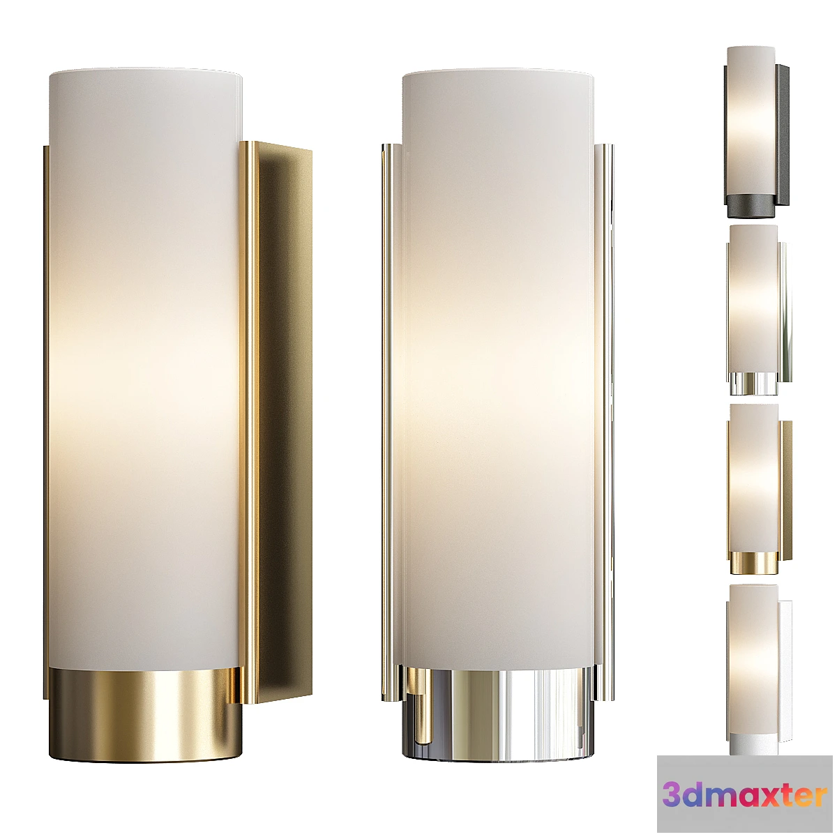 1478196 - Restoration Hardware powell sconce 3D Max