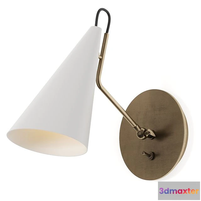1539523 - Visual Comfort Europe Clemente Wall Lamp 3D Max
