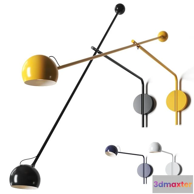 1540287 - IXA Artemide Wall lamp 3D Max