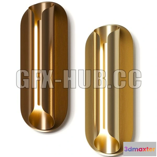 1541345 - DCW Editions Rosalie Wall Lamp 3D Max