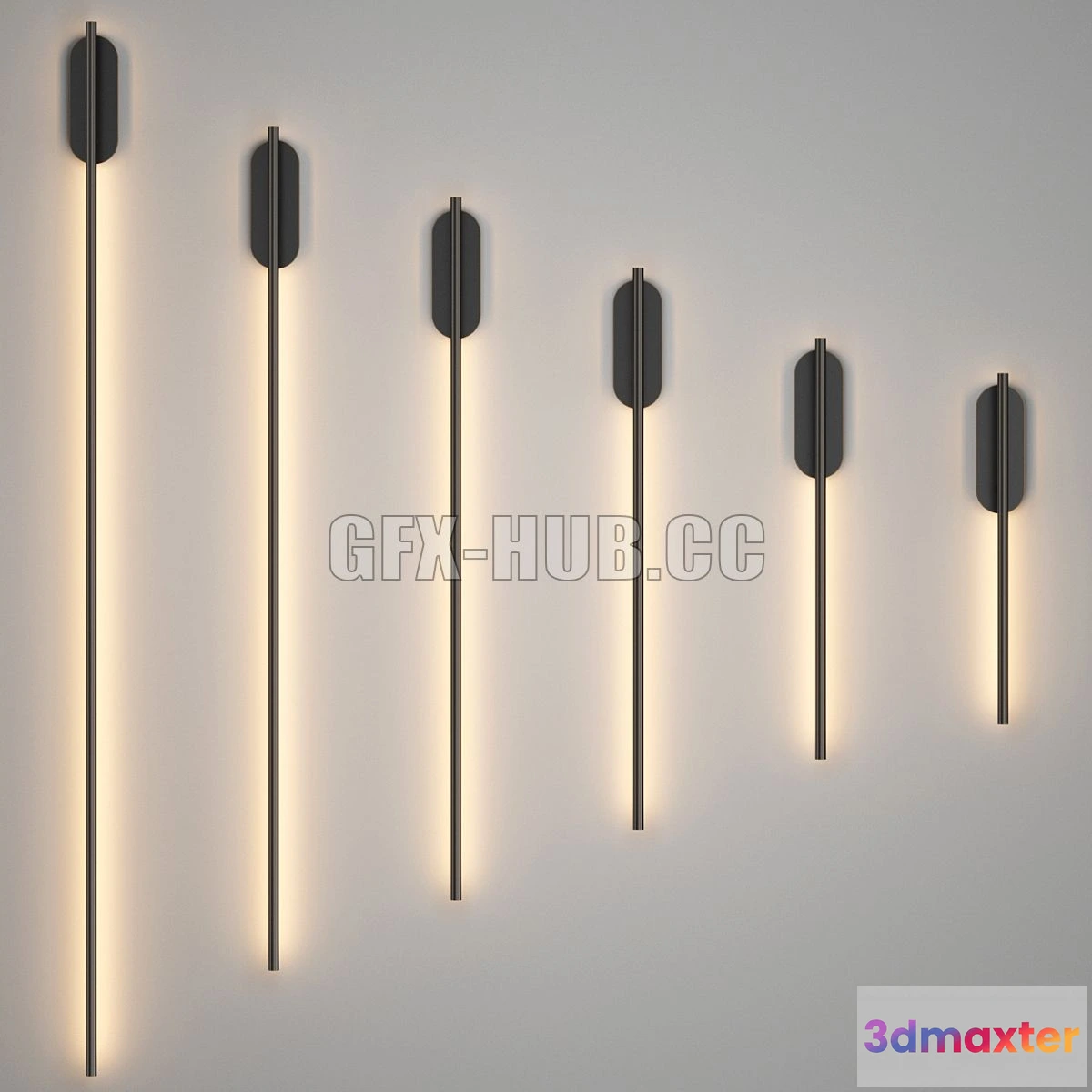 1543723 - Wall lamp VIRGINIA Lampatron 3D Max