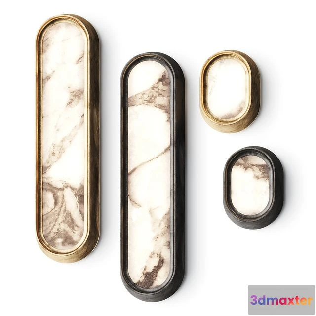 1545858 - Garnier & Linker Gaia Grand Wall Lamps 3D Max