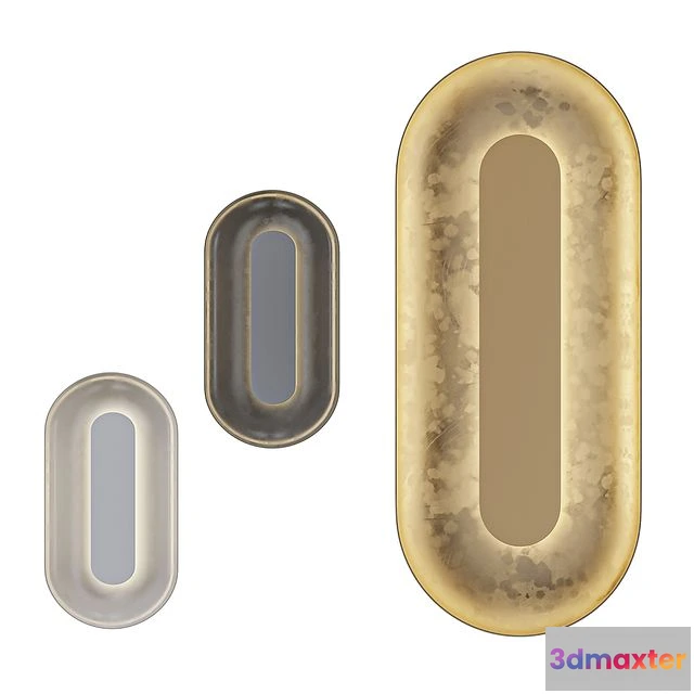 1546078 - Nuura Sasi Wall Lamps 3D Max