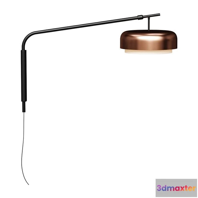 1546223 - Sconce Lamp remote wall metal Clepsos 3D Max