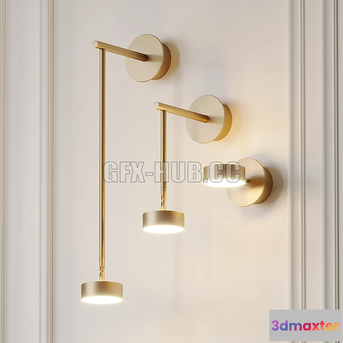 1547785 - Softspot wall sconce by Giopato Coombes 3D Max