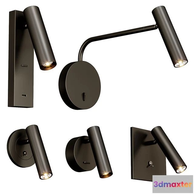 1551269 - Enna Led Lamp Set 3D Max