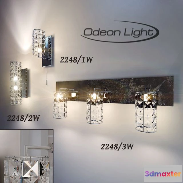 1552069 - Odeon Light Fixtures 3D Max