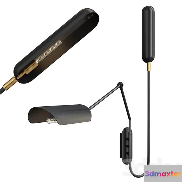 1562001 - Elvis wall lamp 3D Max