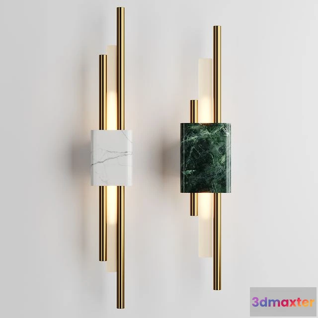 1562586 - Chord wall lamp 3D Max