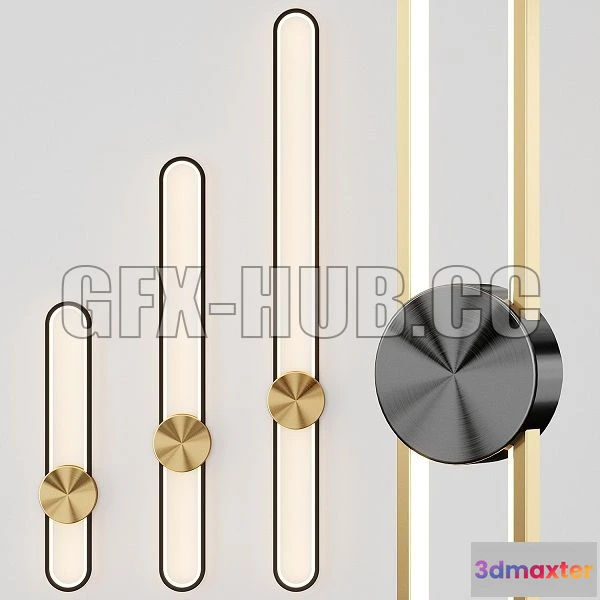 1564455 - Wall Lamp HEIDY L Lampatron 3D Max