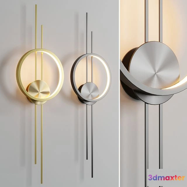 1566356 - Lampatron action LED wall lamp 3D Max