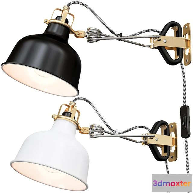 1566804 - Ranarp Sconce Ikea 3D Max