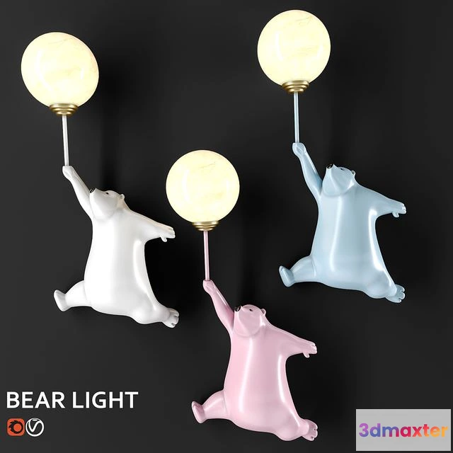 1567066 - Playlighting BEAR LIGHT 3D Max