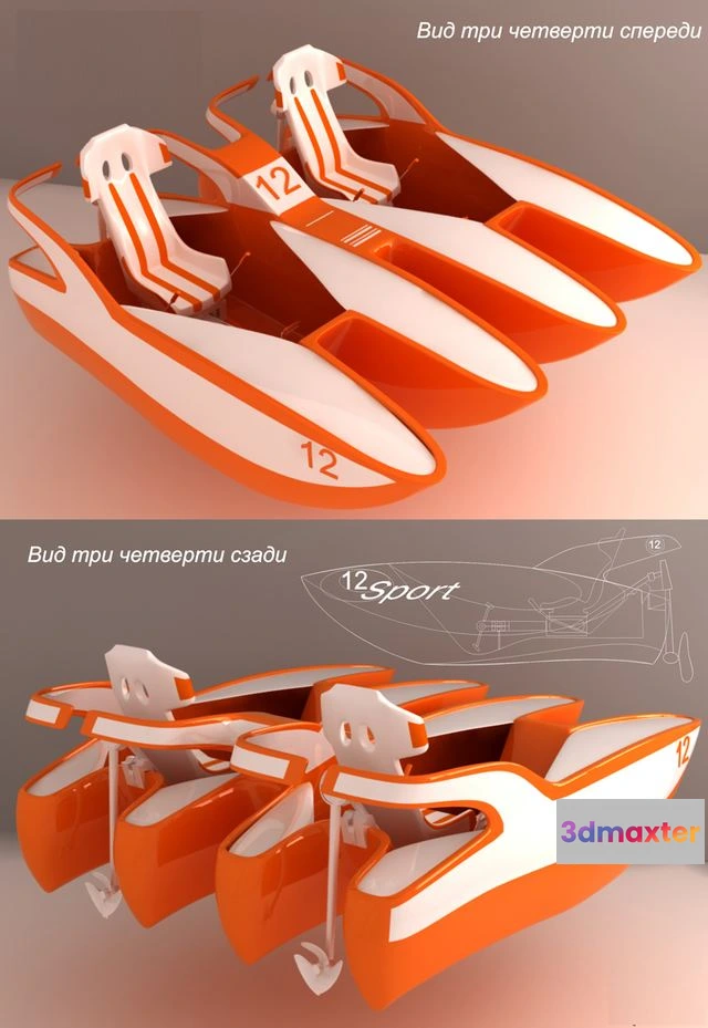1568300 - Catamaran 3D Max