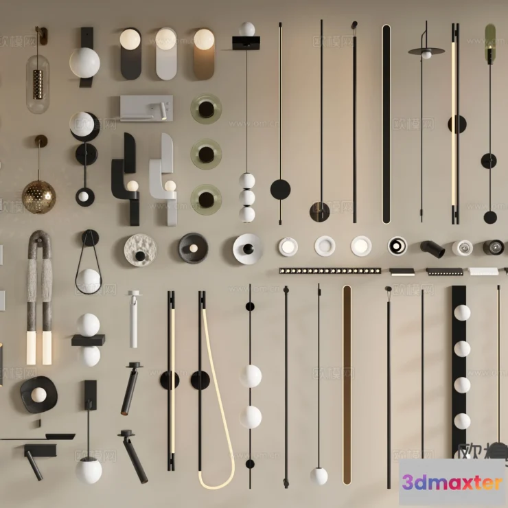 1575136 - Wall Light 3D Gratis - 003 3D Max