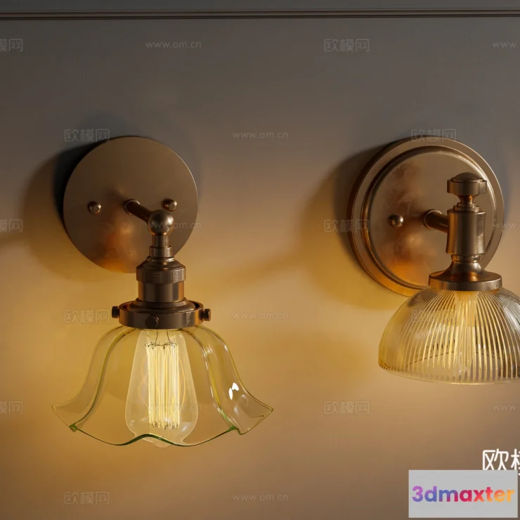 1575140 - Wall Light 3D Gratis - 005 3D Max