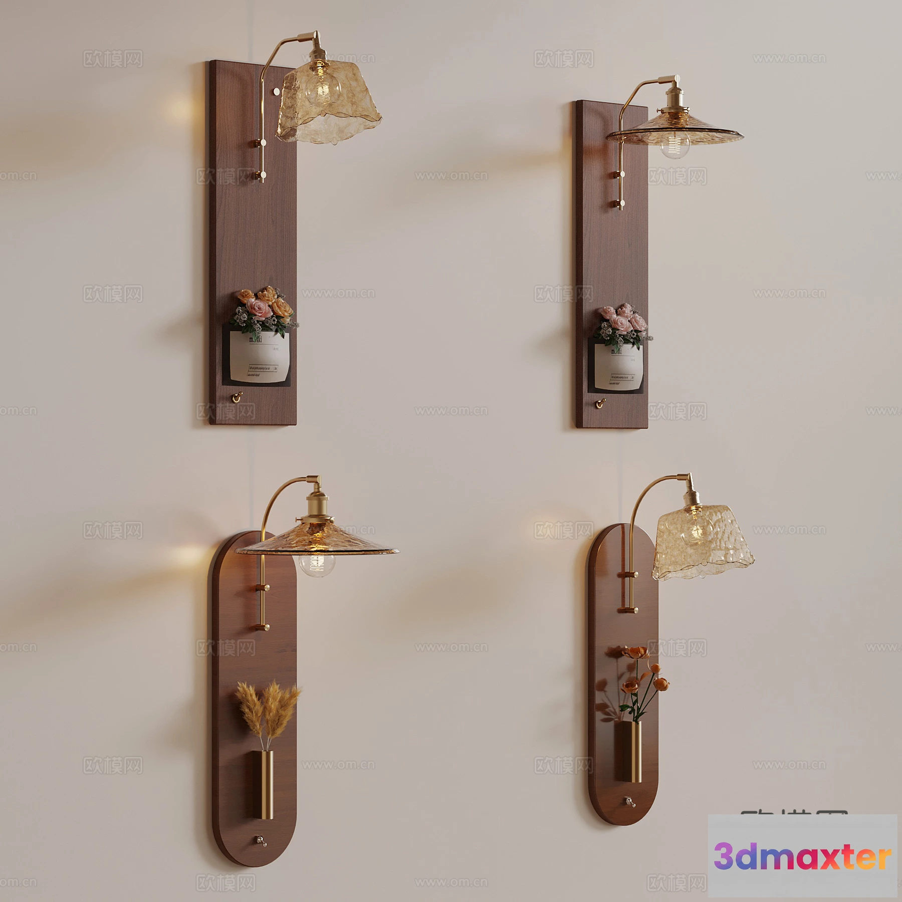 1575144 - Wall Light 3D Gratis - 007 3D Max