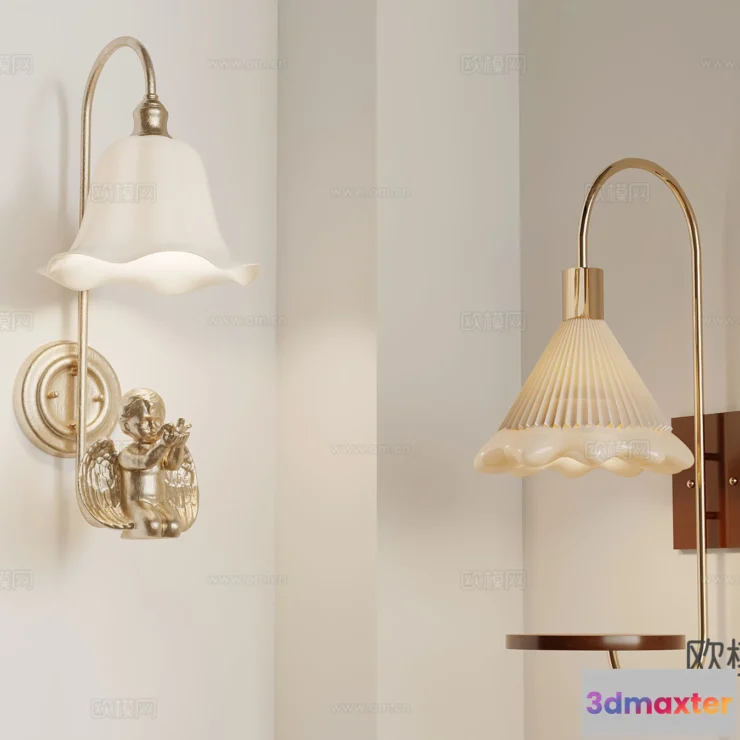 1575156 - Wall Light 3D Gratis - 013 3D Max