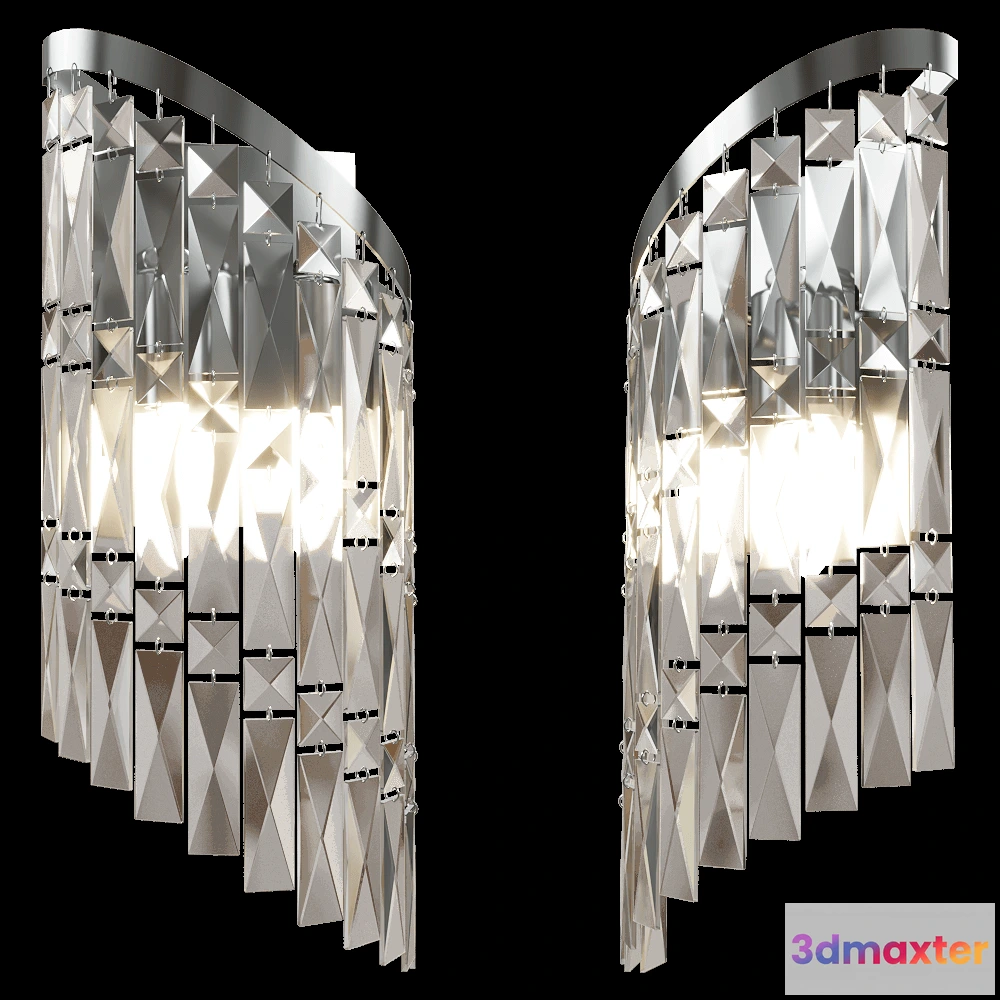 1660726 - ADOR FACTORY - Wall lamp Sapparo 2176-09-02W 3D Max