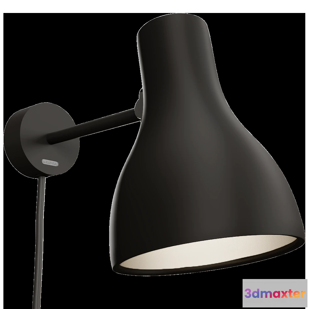 1660756 - Anglepoise - Wall lamp Type 75 with cable 3D Max